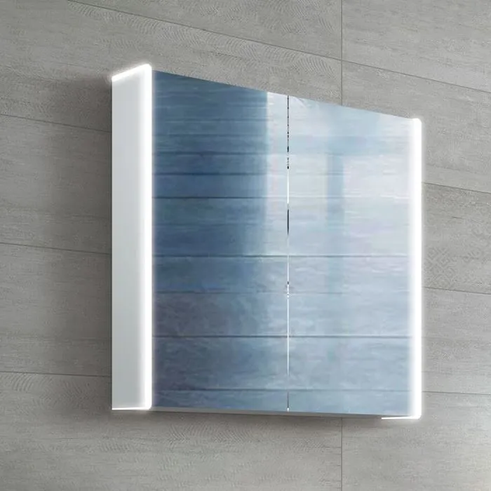 Rostbeständigt Spegelskåp i aluminium